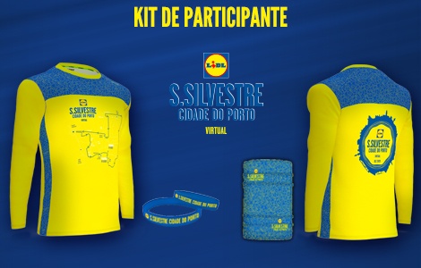 Kit de participante Lidl S. Silvestre Cidade do Porto