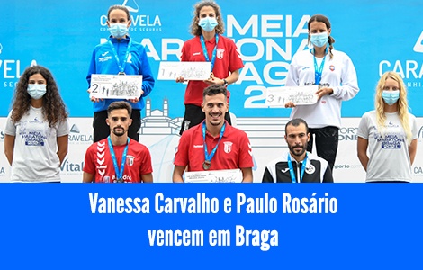 Vanessa Carvalho e Paulo Rosário vencem em Braga
