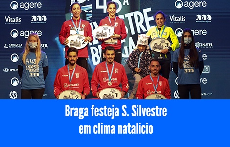 Braga festeja S. Silvestre em clima natalício